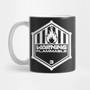 Warning: Flammable Mug